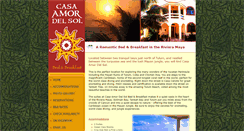Desktop Screenshot of casaamordelsol.com
